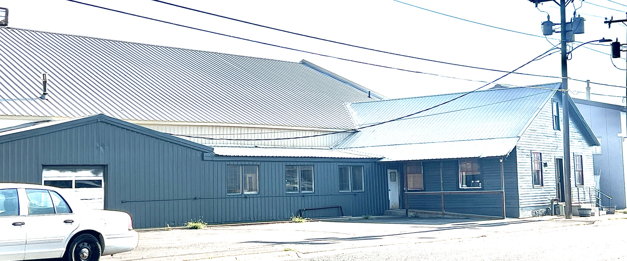 The warehouse complex